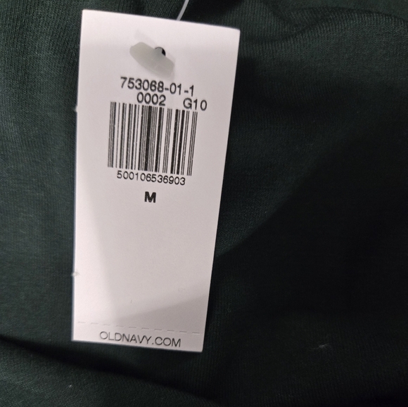 Old Navy NWT Dark Green Long Sleeve Dress Size Medium - Picture 5 of 6